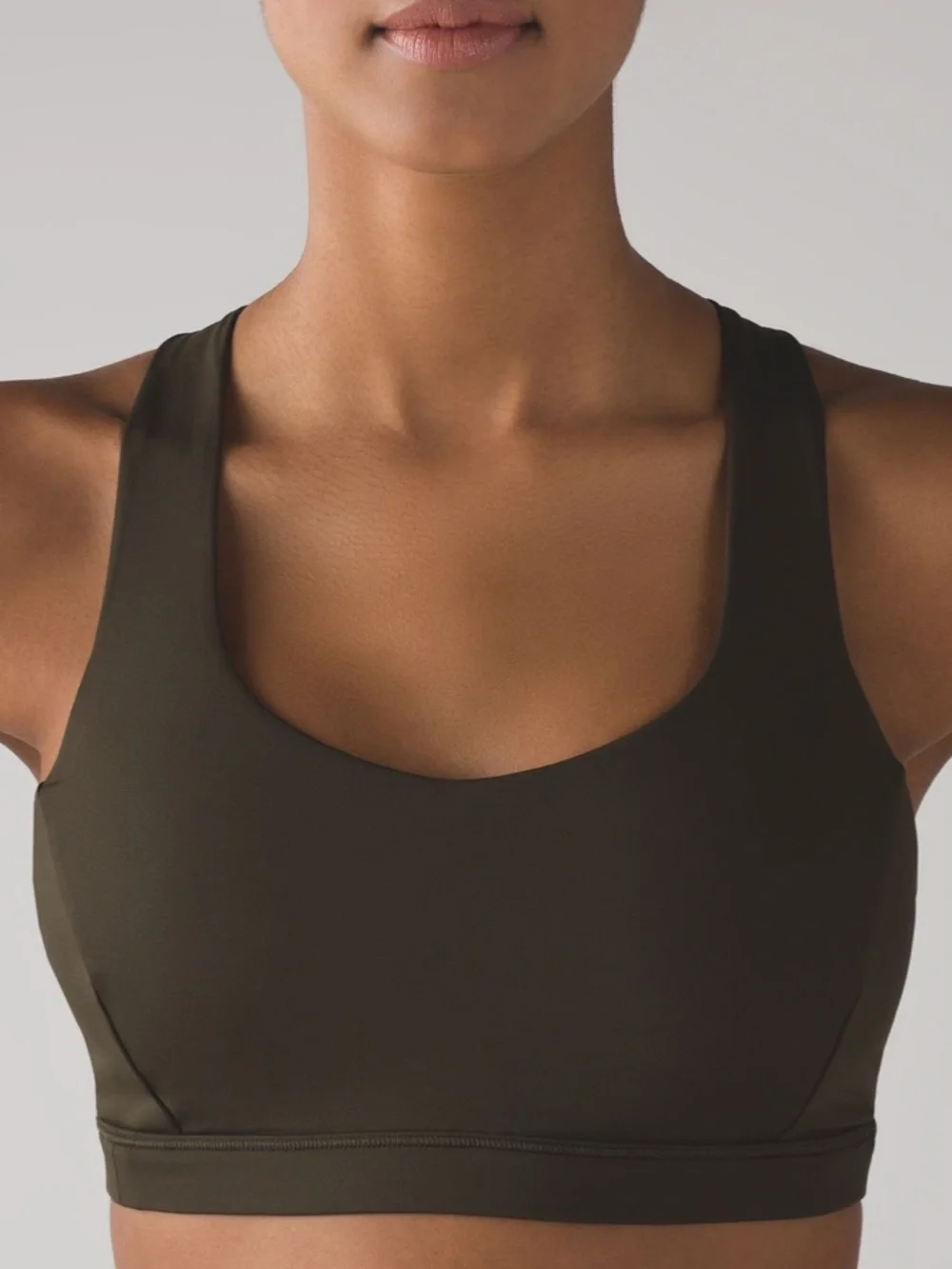 GUC Lululemon Matching Dark Olive Set. Size 6